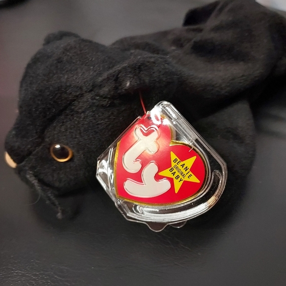 TY Original Beanie Babies Velvet The Panther 1995 - Picture 4 of 7